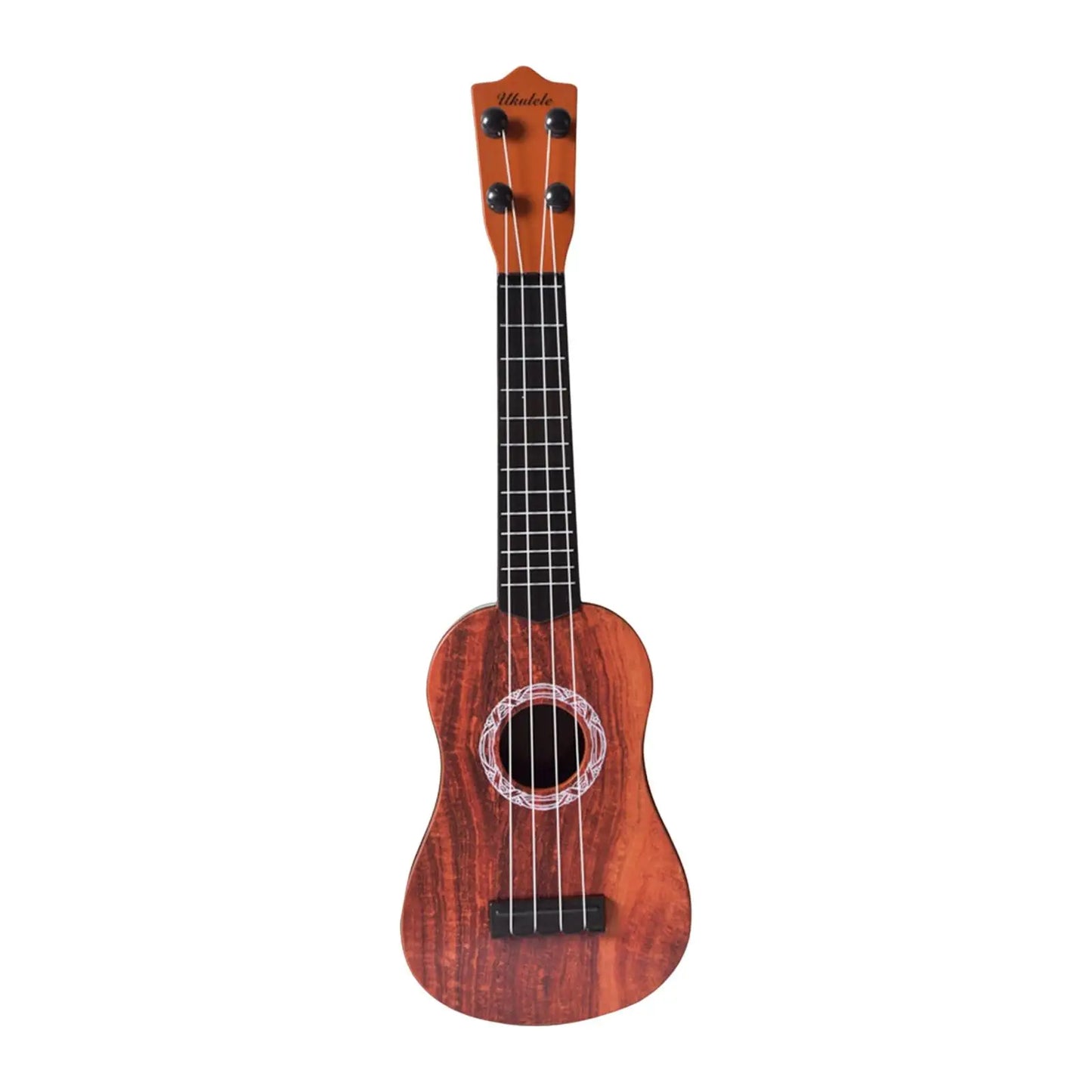 21-Inch Soprano Ukulele Toy - 4-String Beginner Instrument