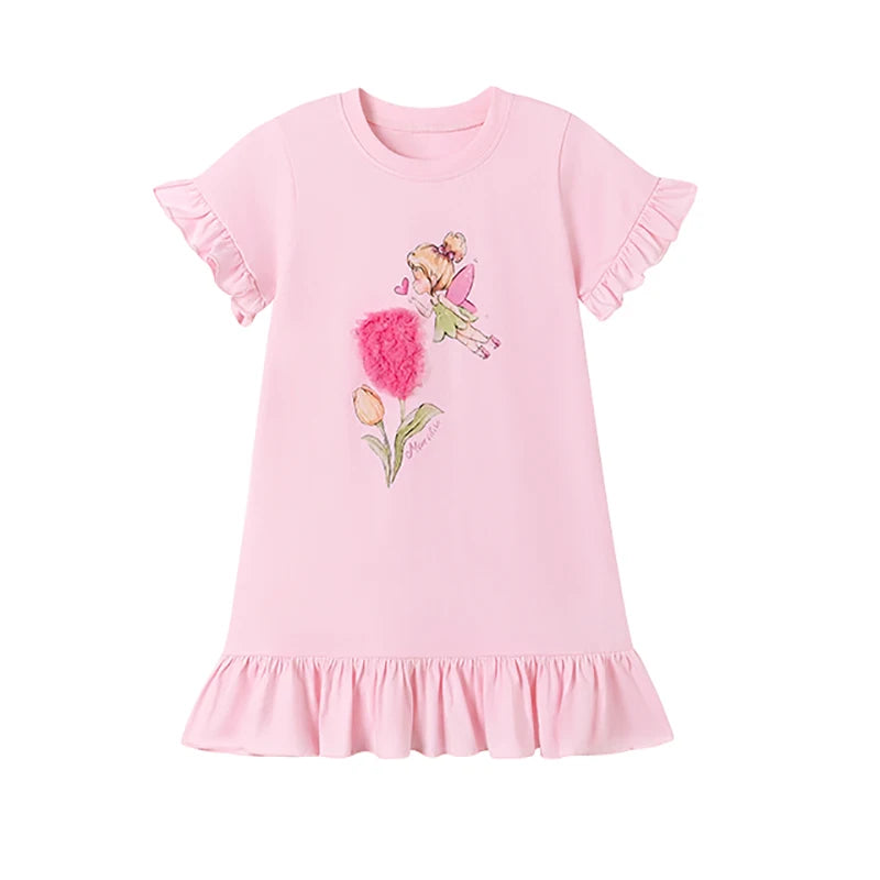 Baby Girls Cotton Summer Dress - Lovely Toddler Style