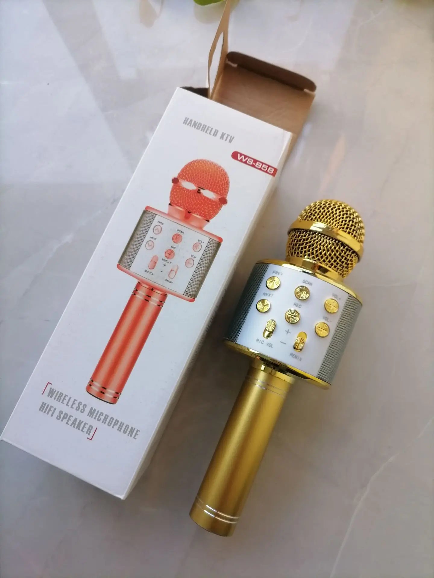K12 Wireless Bluetooth Karaoke Microphone