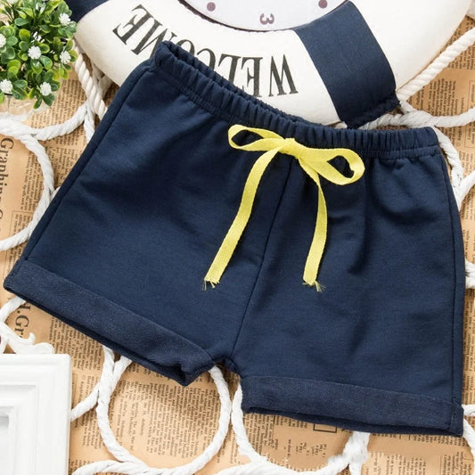 Baby Kids Cotton Beach Shorts - Soft Summer Sports Pant
