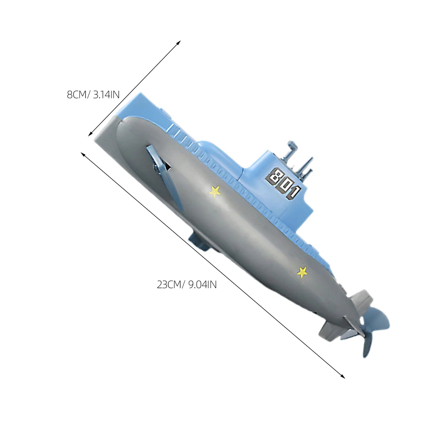 Baby Submarine Bath Toy - Floating Pool and Shower Plaything