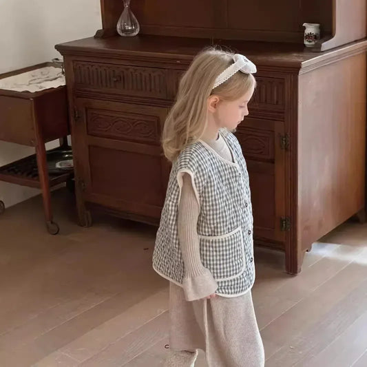 Girls Knitted Long Sweater Dress - Autumn Winter Style