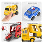 Diecast Carrier Truck Set - Engineering Vehicle Play Set