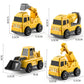 Diecast Carrier Truck Set - Engineering Vehicle Play Set
