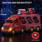 Diecast Carrier Truck Set - Engineering Vehicle Play Set