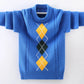 Boys Cotton Cardigan Sweater - Button Front Winter Layer
