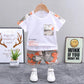 Toddler Sports T-Shirt and Shorts Set - Cotton Two-Piece Outfit