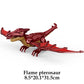 Jurassic Dinosaur Building Blocks Set - Raptor and T-Rex Figure Bricks