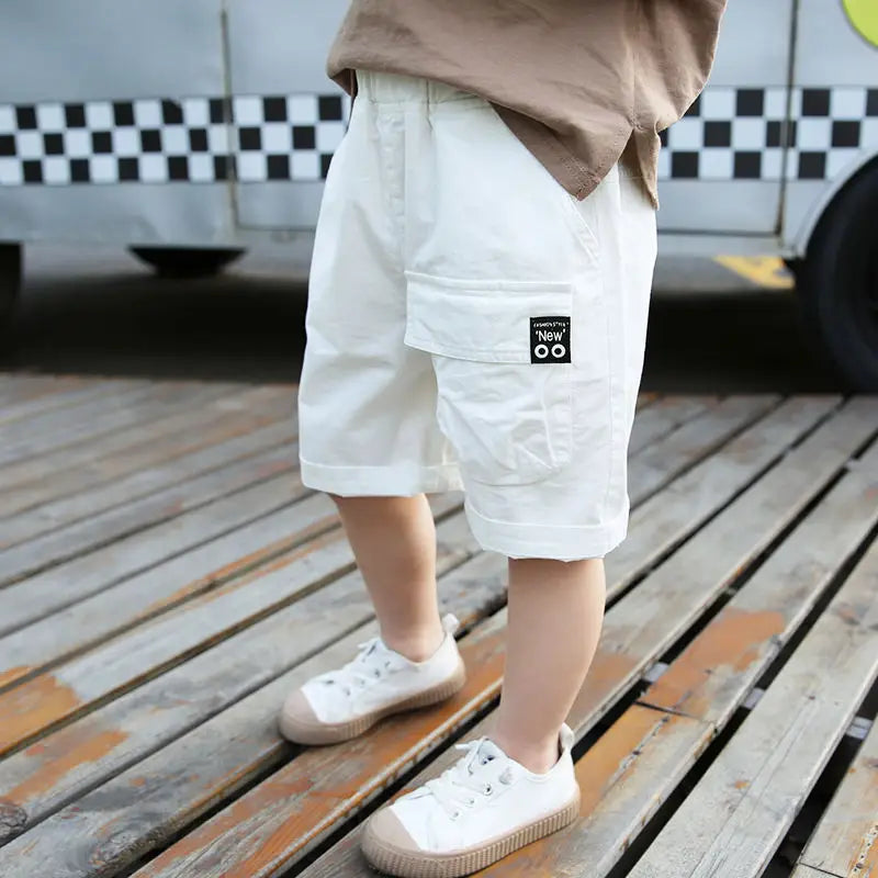Boys Cotton Sports Shorts - Cool Summer Casual Style