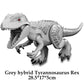 Jurassic Dinosaur Building Blocks Set - Raptor and T-Rex Figure Bricks