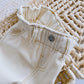 Toddler Straight Denim Pants - Elastic Waist Casual Jeans