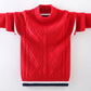 Boys Cotton Cardigan Sweater - Button Front Winter Layer