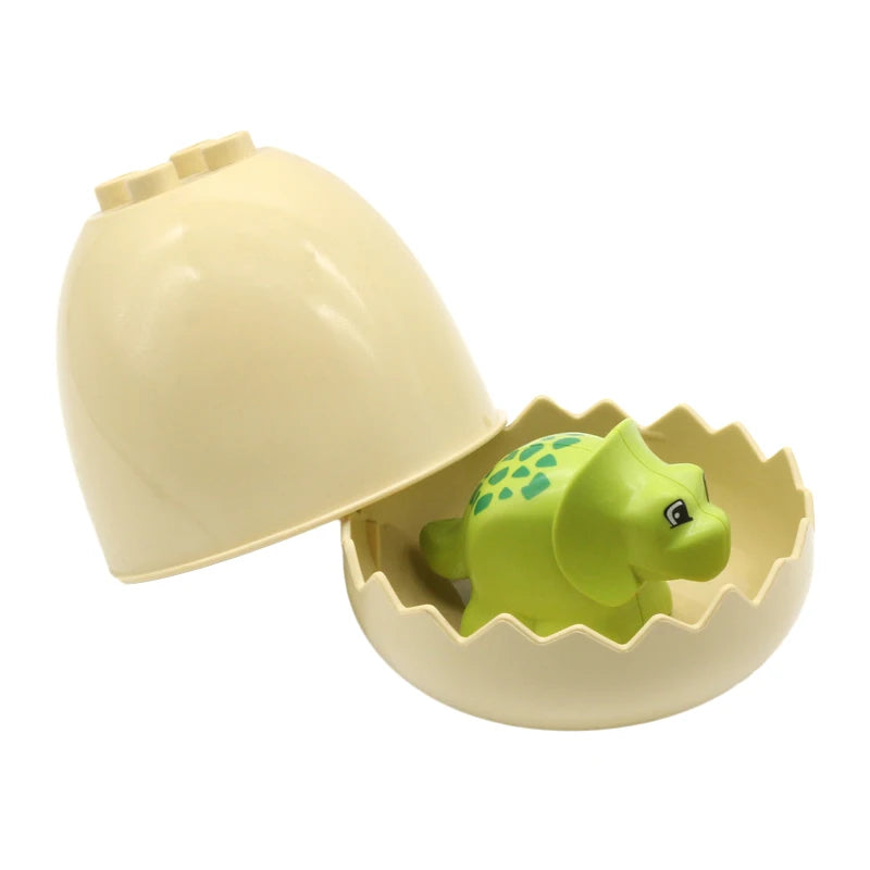 Zoo Animal Building Blocks Set - Elephant Tiger Bird Brick Toy