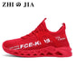 Kids Breathable Lace-Up Running Sneakers - Non-Slip Walking Shoes
