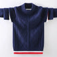 Boys Cotton Cardigan Sweater - Button Front Winter Layer