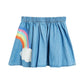 Girls Unicorn Denim Skirt Summer Casual Dress