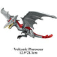 Jurassic Dinosaur Building Blocks Set - Raptor and T-Rex Figure Bricks