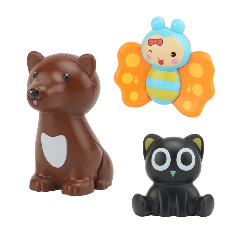 Zoo Animal Building Blocks Set - Elephant Tiger Bird Brick Toy