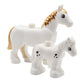 Zoo Animal Building Blocks Set - Elephant Tiger Bird Brick Toy