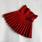 Girls Knitted High Waist Pleated Mini Tutu Skirt