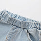 Girls Tassel Distressed Denim Shorts
