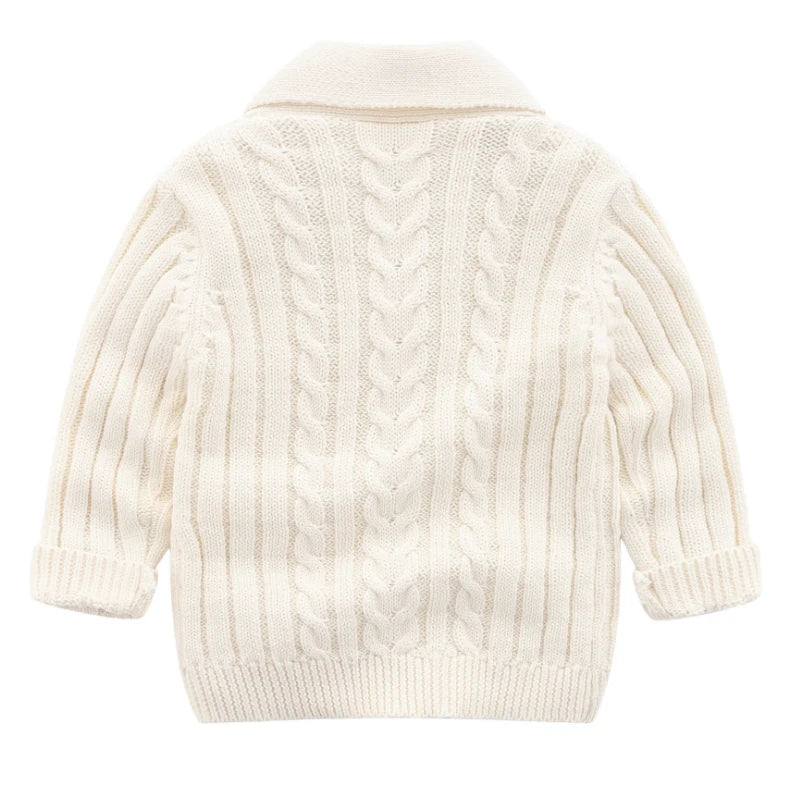 Baby Boys Cardigan Sweater - Spring School Outfit Layer