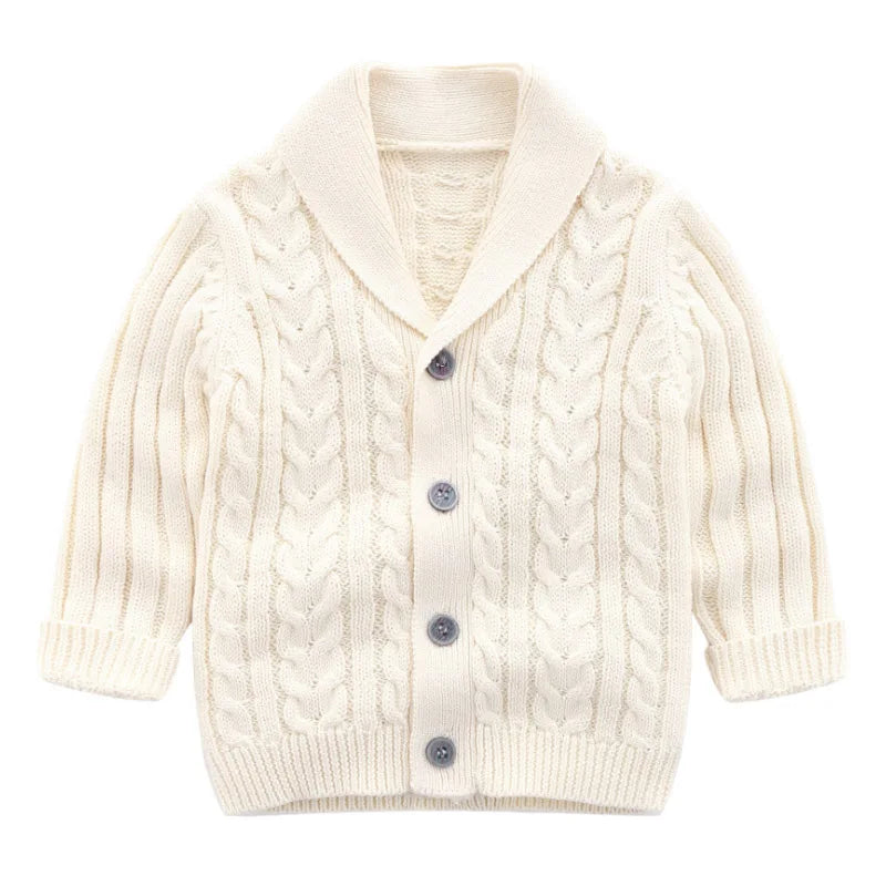 Baby Boys Cardigan Sweater - Spring School Outfit Layer