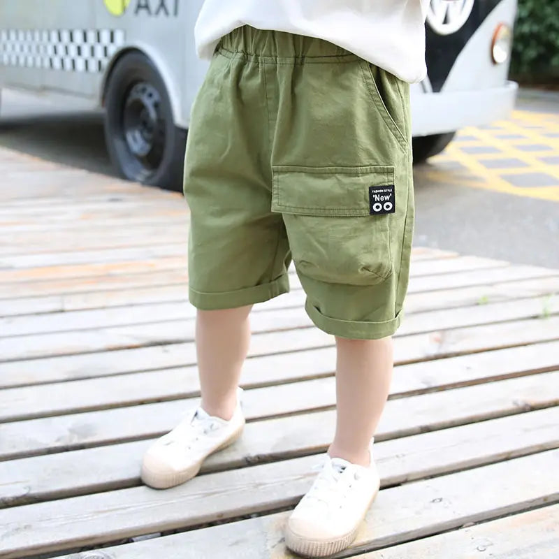 Boys Cotton Sports Shorts - Cool Summer Casual Style