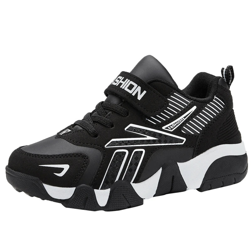 Boys Breathable Mesh Running Shoes - Lightweight Outdoor Sneakers