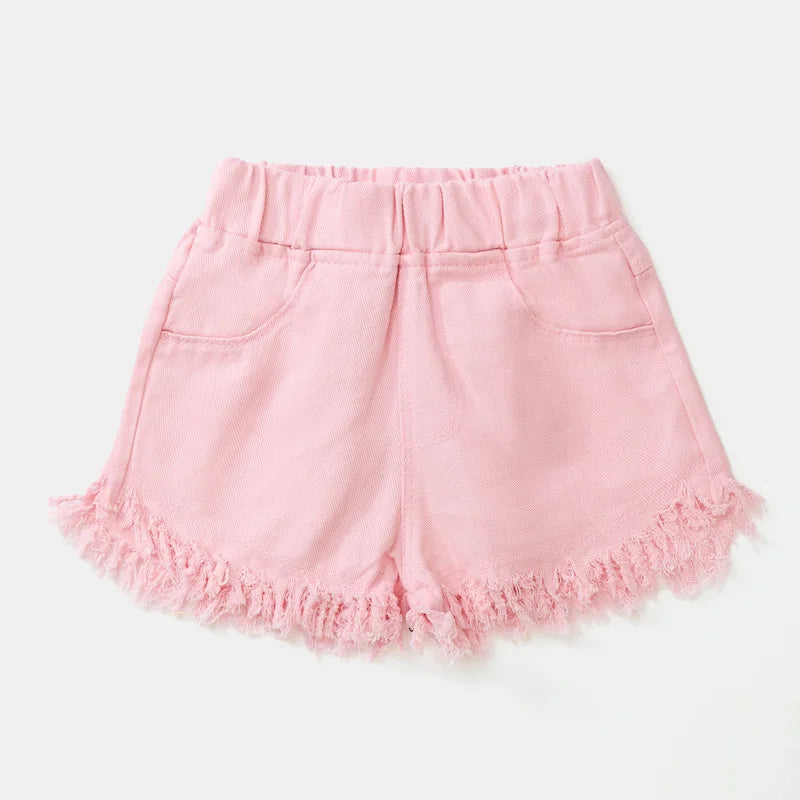 Girls Casual Summer Denim Shorts