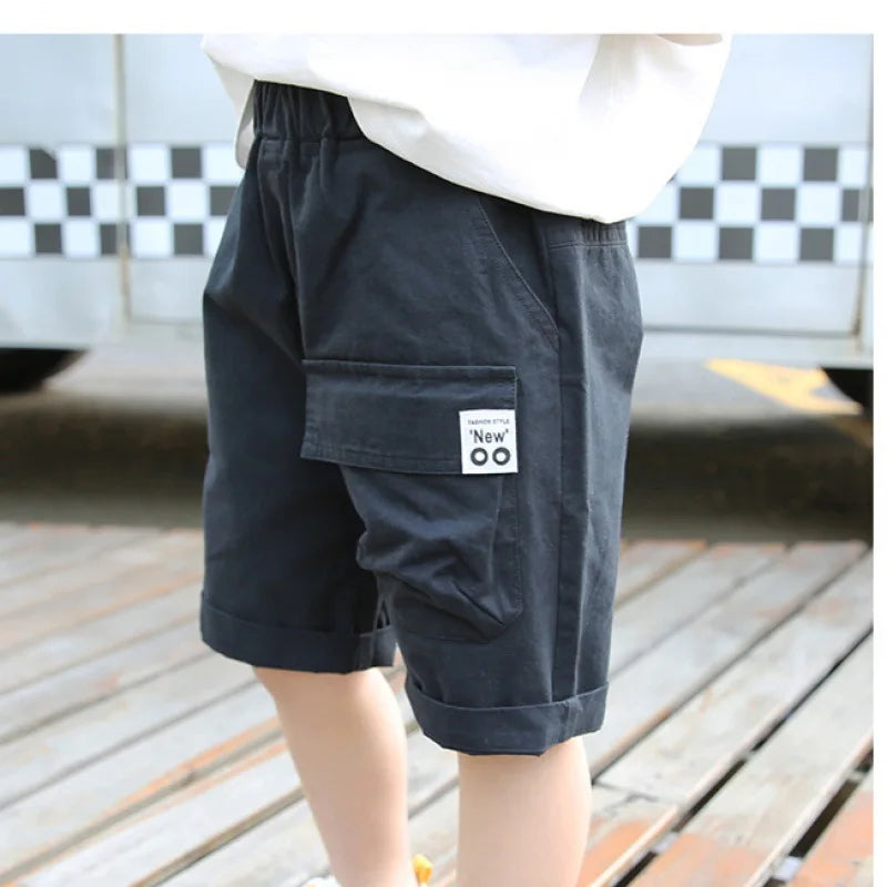 Boys Cotton Sports Shorts - Cool Summer Casual Style