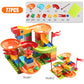 Marble Race Run Building Blocks Set - 77-308 Piece DIY Track Toy