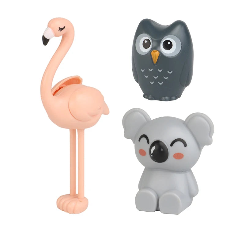 Zoo Animal Building Blocks Set - Elephant Tiger Bird Brick Toy