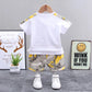 Toddler Sports T-Shirt and Shorts Set - Cotton Two-Piece Outfit