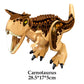 Jurassic Dinosaur Building Blocks Set - Raptor and T-Rex Figure Bricks