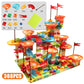 Marble Race Run Building Blocks Set - 77-308 Piece DIY Track Toy