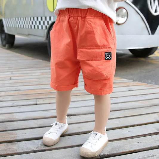 Boys Cotton Sports Shorts - Cool Summer Casual Style