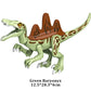 Jurassic Dinosaur Building Blocks Set - Raptor and T-Rex Figure Bricks