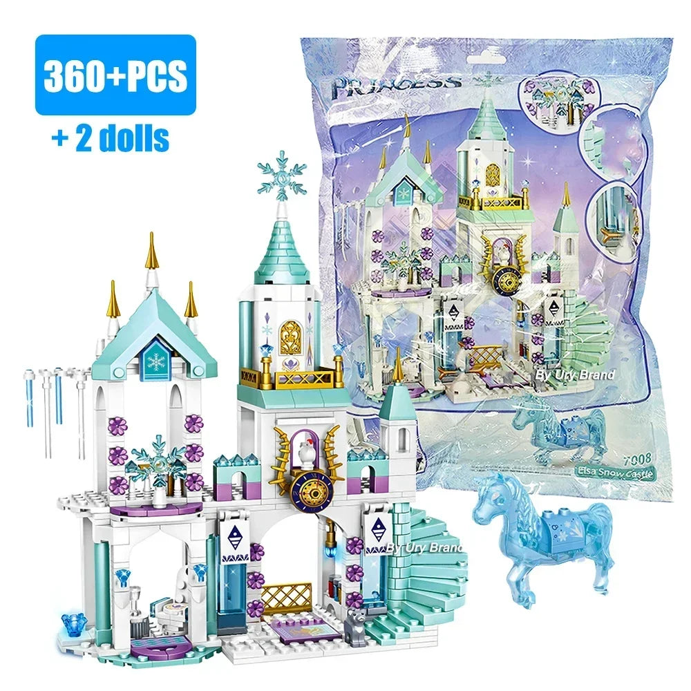 Princess Castle Building Blocks Play Set