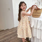 Girls Polka Dot Skirt Vest Dress - Casual Summer Outfit