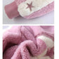 Girls Corduroy Hooded Winter Jacket - Plus Velvet Warm Coat