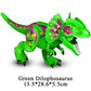 Jurassic Dinosaur Building Blocks Set - Raptor and T-Rex Figure Bricks