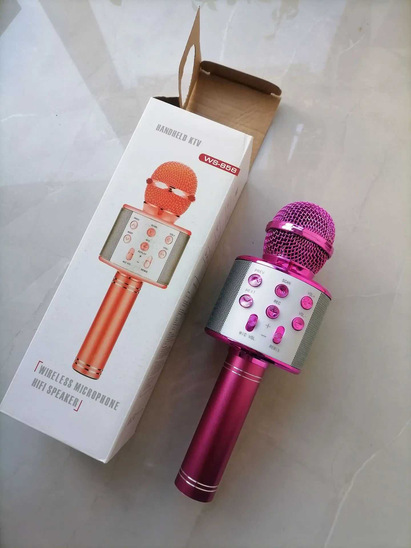 K12 Wireless Bluetooth Karaoke Microphone