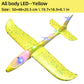 Foam Plane Glider Toy - 33/50CM Hand Throw Outdoor Airplane