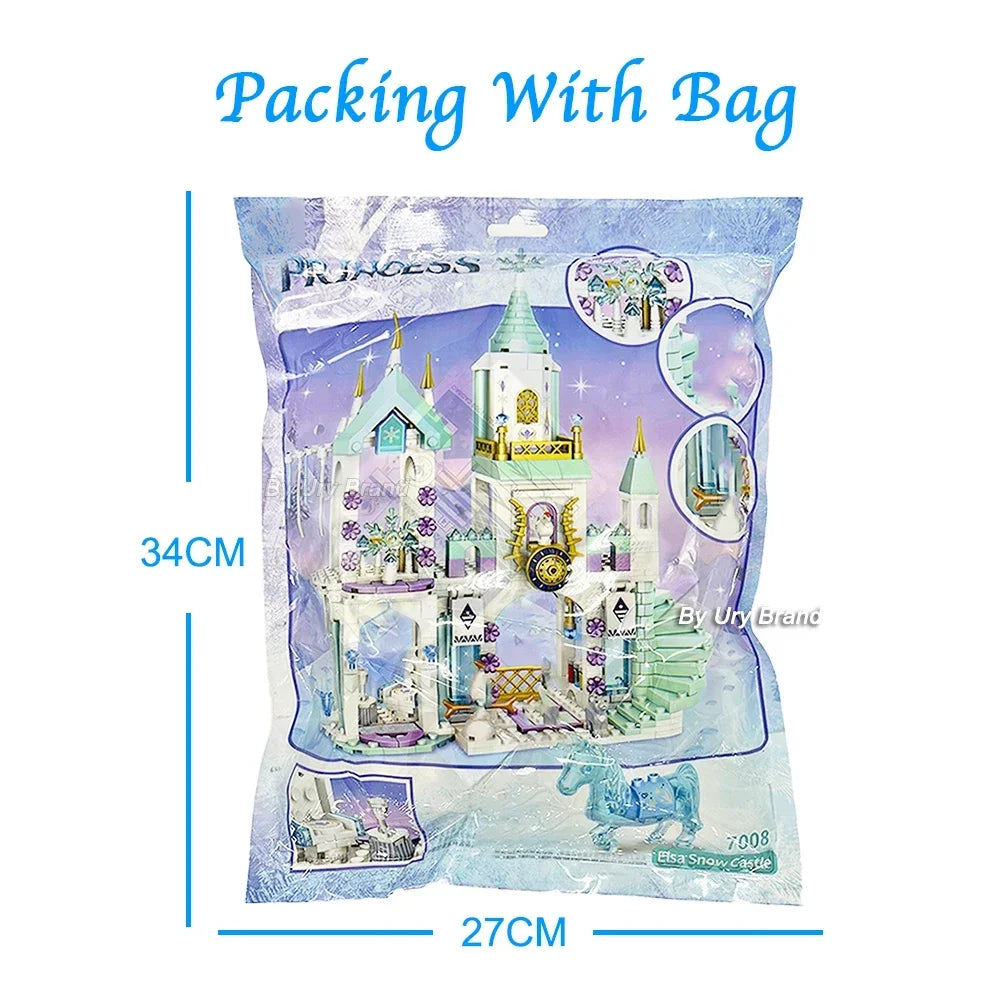 Princess Castle Building Blocks Play Set