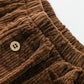 Girls Corduroy Elastic Waist Cotton Skirt