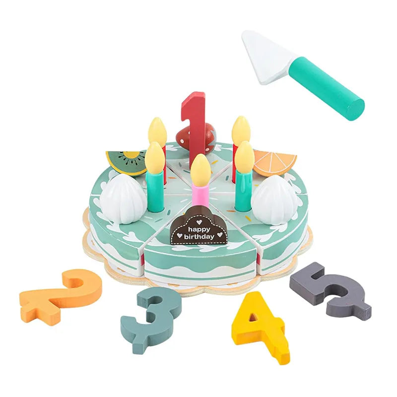 Wooden Pretend Play Kitchen Toy Set