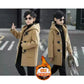 Boys Hooded Wool Coat - Single Breasted Winter Parka