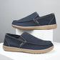 Breathable Canvas Slip-On Sneakers - Casual Walking Shoes