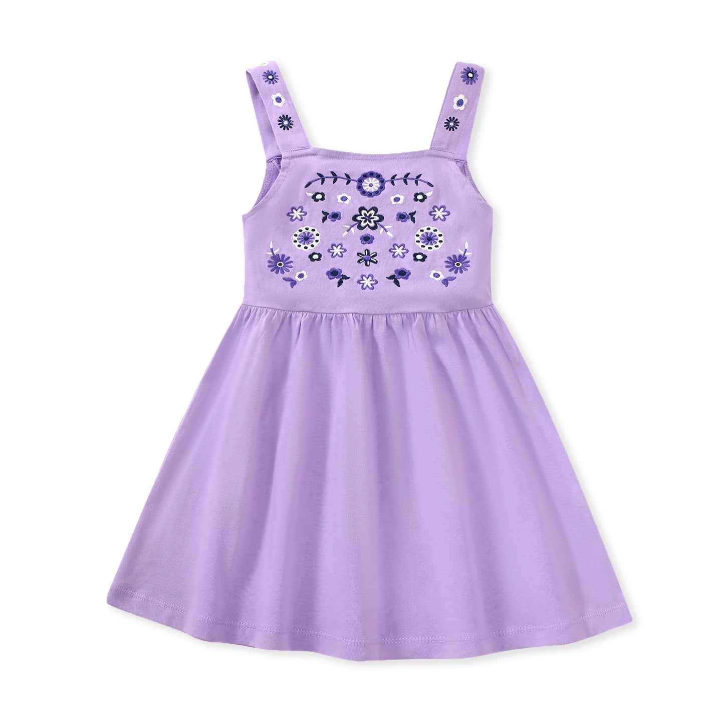 Baby Girls Cotton Summer Dress - Lovely Toddler Style